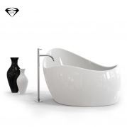 Vasca da bagno in Adamantx®, by Gianluca Minchillo per Zad Italy Design