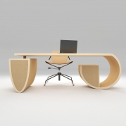 scrivania design Caracol di Noel Formica Designer