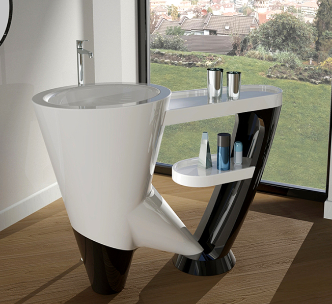 Lavabo Design Totohu in Adamantx | ZADITALY